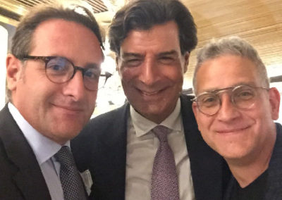 Antonini, Gravina e Brian Christine
