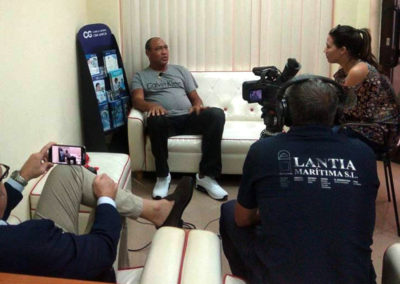 L’Avana Antonini e Fragas intervistati da Prensa Latina 02