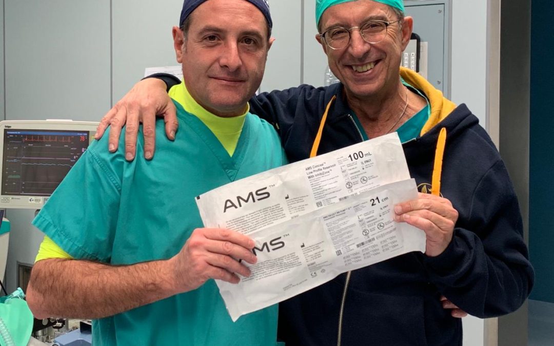 Antonini ospite del Prof. Lagana’ di Tivoli per tre impianti protesici complessi