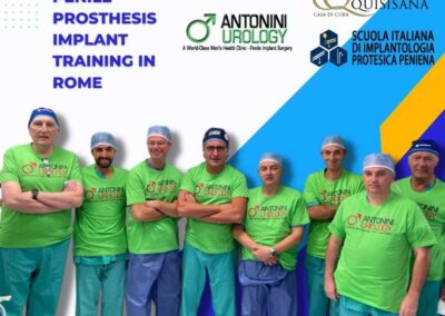 penile prosthesis implant training in Rome
