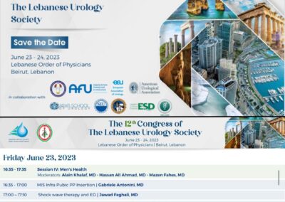 The 12° congress of The Lebanese urology Society