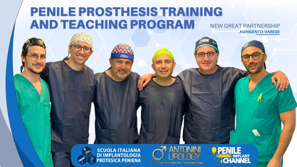 Um curso inovador sobre a cirurgia de implante de próteses penianas hidráulicas tricomponentes está promovendo a colaboração entre o Hospital San Giovanni di Dio de Agrigento e o Hospital de Circolo e Fundação Macchi de Varese.