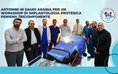 Antonini na Arábia Saudita para um workshop