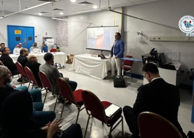 Antonini na Arábia Saudita para um workshop de Implante Protético Peniano Tricomponente