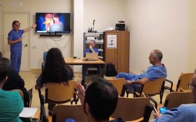 Antonini como professor na Universidade de Bari