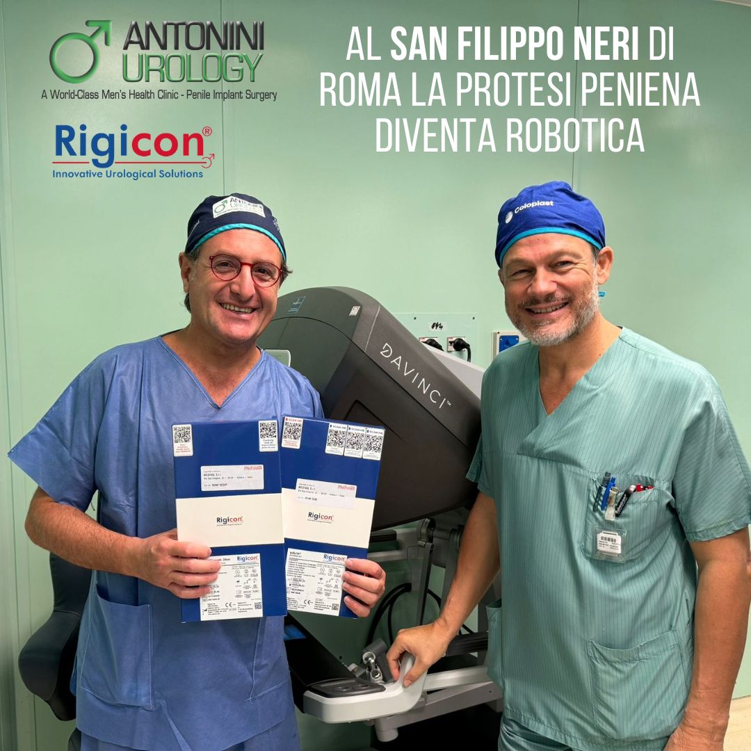 No San Filippo Neri de Roma, a prótese peniana se torna robótica: Entrevista dupla com os doutores Martini e Antonini