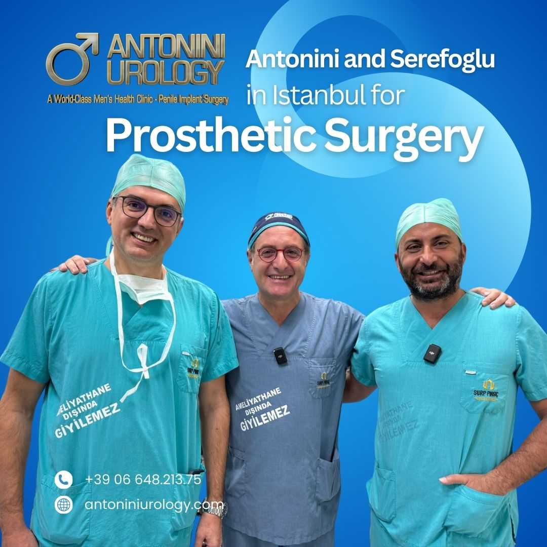 Antonini e Serefoglu em Istambul para a Cirurgia Protética