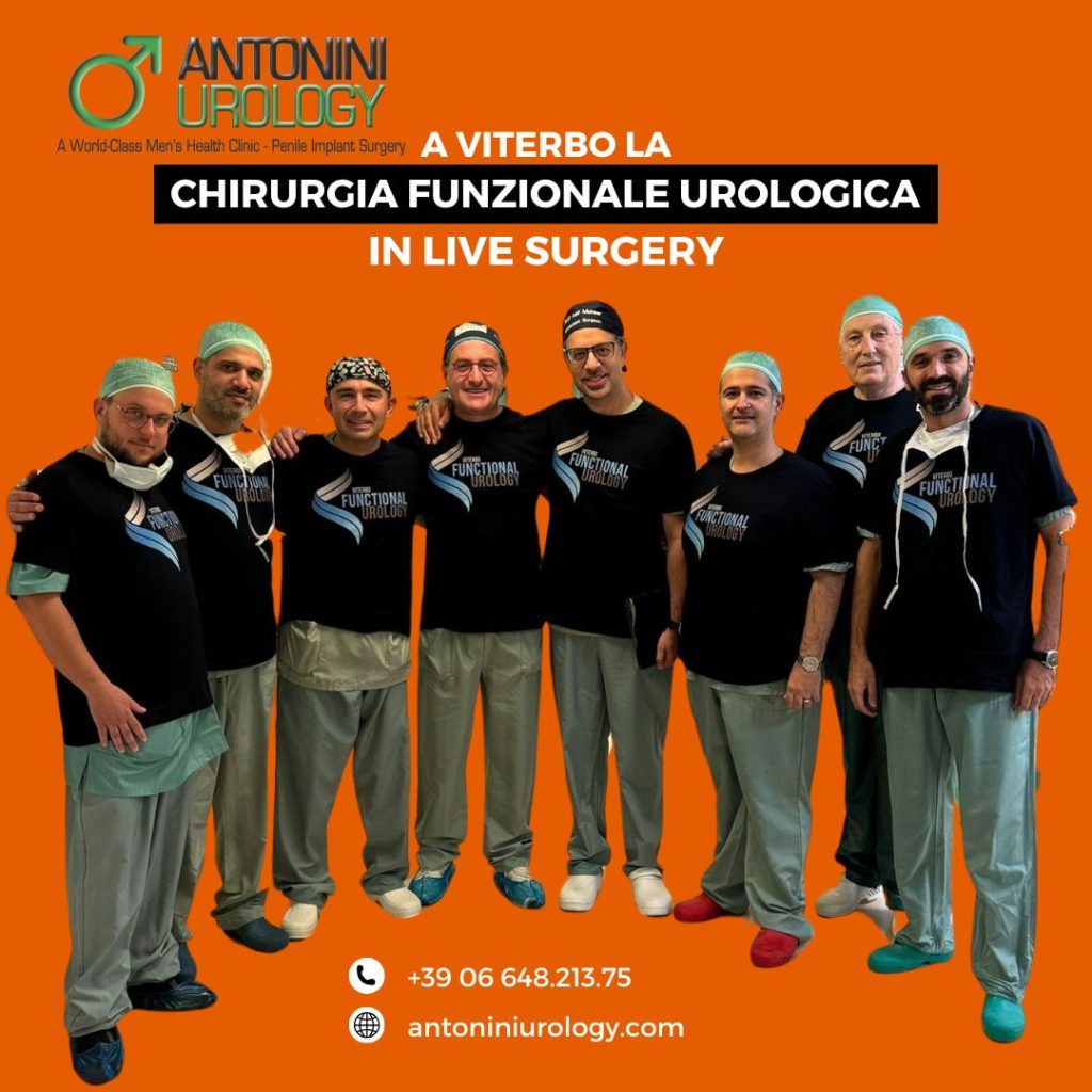 En Viterbo, la Cirugía Funcional Urológica en Live Surgery