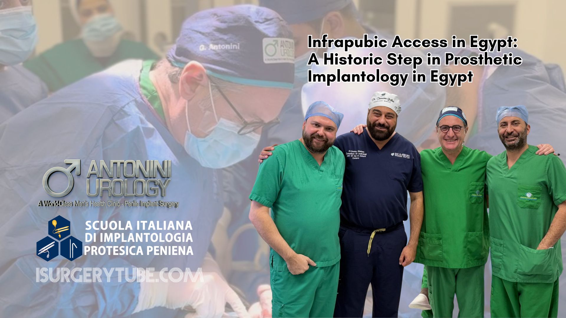 Acesso Infrapúbico no Egito: Um Marco Histórico na Implantologia Protética Peniana