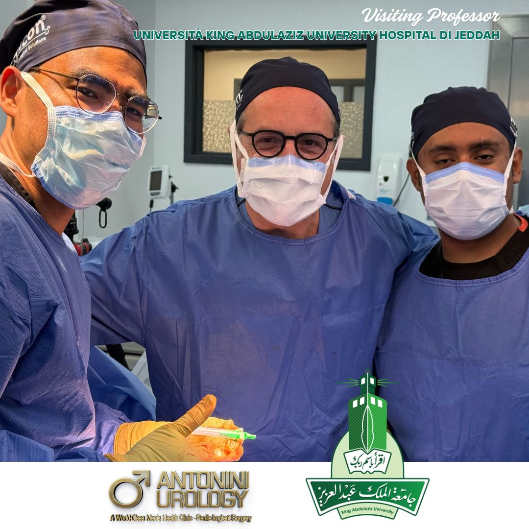 Antonini Visiting Professor all’Università King Abdulaziz University Hospital di Jeddah