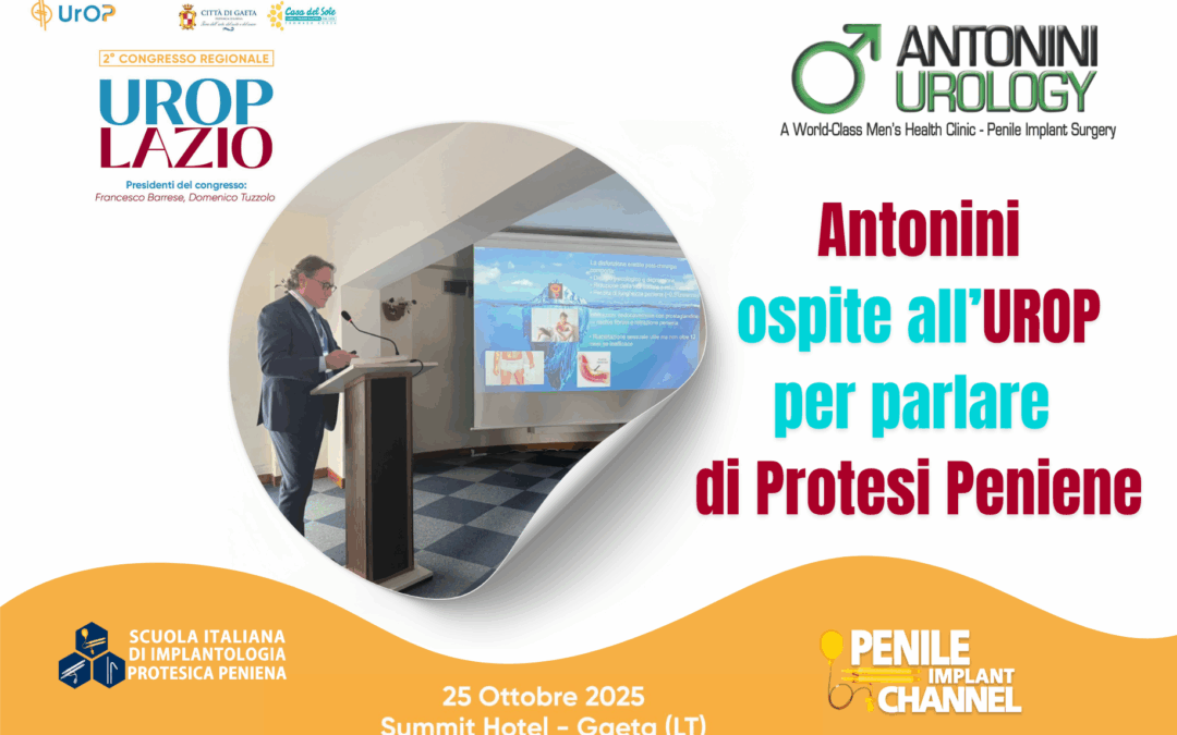 Antonini, Guest Speaker at UROP to Discuss Penile Prostheses