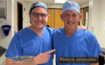 Antonini in Miami with His Mentor Paul Perito