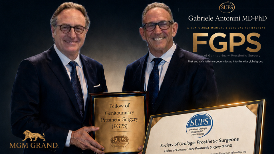 Antonini wins the FGPS title: Italian excellence in penile prosthetics